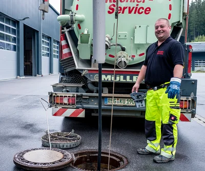 Kies absaugen mit Saugbagger in München